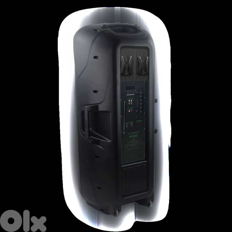 KB Elements Karaoke Speaker-2 Wheels Trolley 2 x 15" | EK1515P سبيكر 5