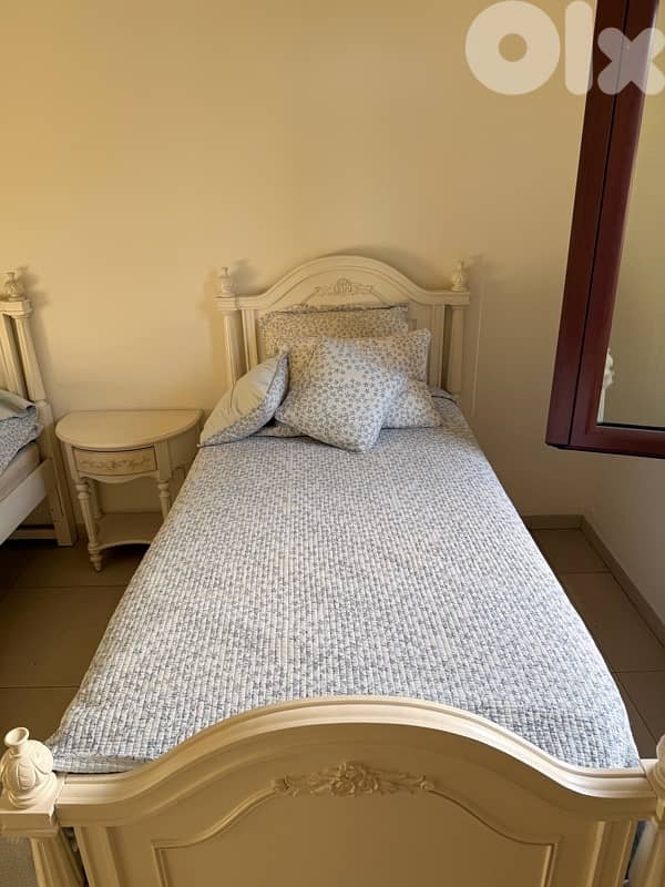 full white wooden bedroom 8