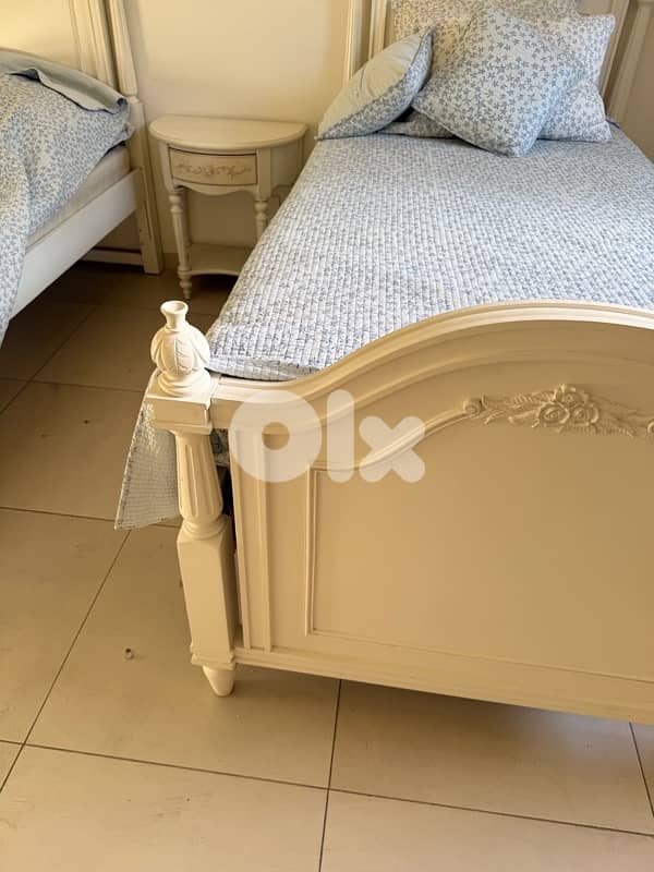 full white wooden bedroom 12