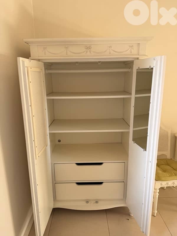 full white wooden bedroom 15