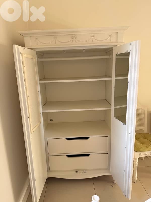 full white wooden bedroom 16