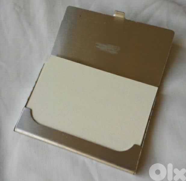 Vintage visit card holder - Not Negotiable 0