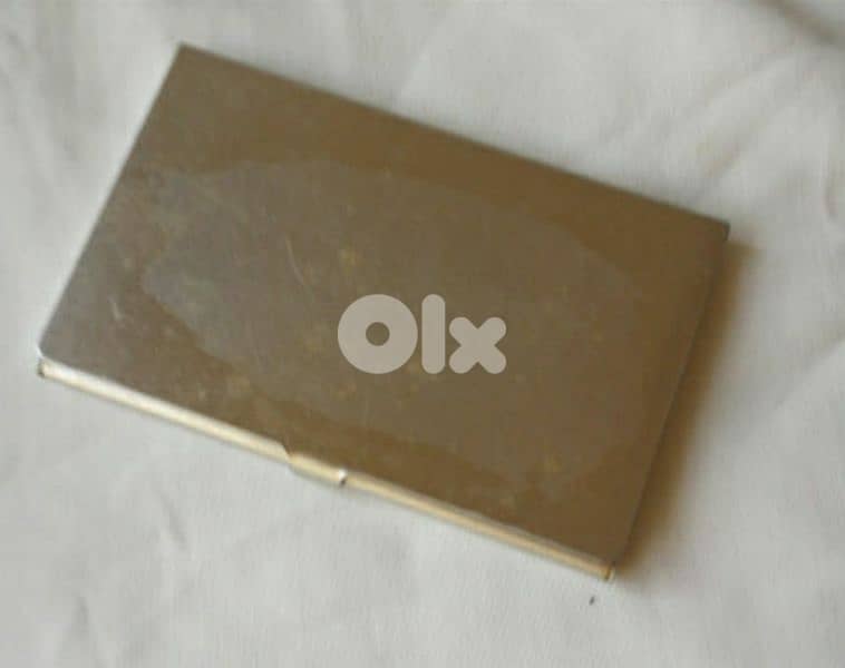 Vintage visit card holder - Not Negotiable 3