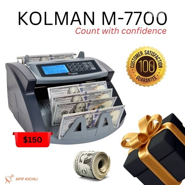Kolman Money Counter USD EURO LBP 0