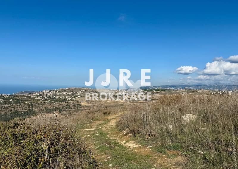 Super Prime Location Land In Bhamdoun For Sale/ أرض في موقع مميز للبيع 2