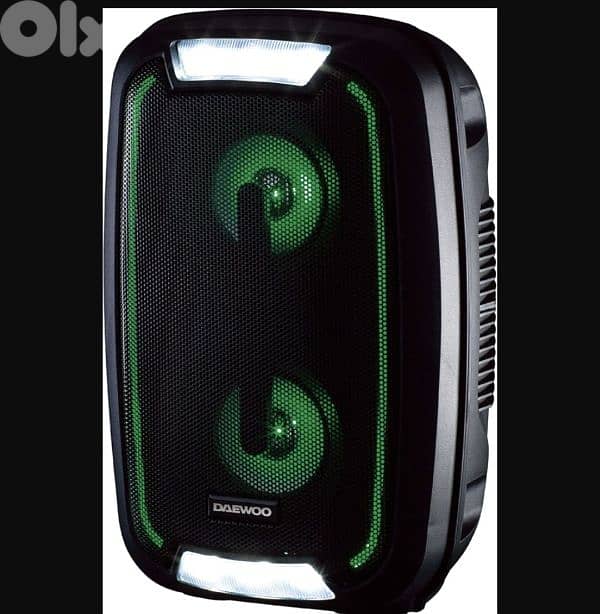 Daewoo LED Bluetooth Speaker & 20W Power Audio Output  /4$ delivery 1