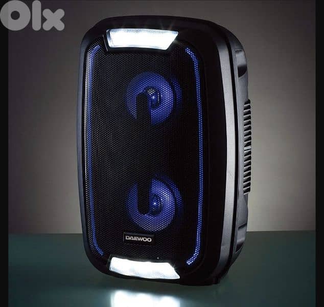 Daewoo LED Bluetooth Speaker & 20W Power Audio Output  /4$ delivery 3