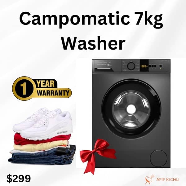 Campomatic Samsung Washer-7kg كفالة شركة 0