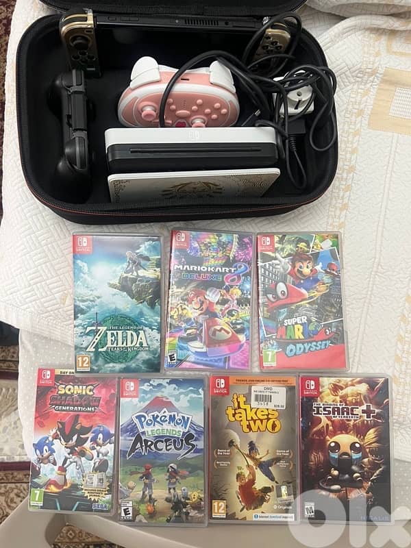 Nintendo switch oled  Zelda edition 4