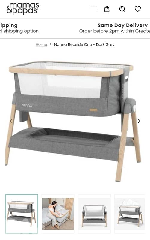 next to me crib like new 4