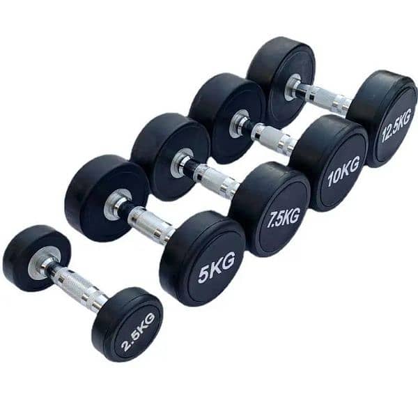 dumbells set from 2.5 to 50 kg 0