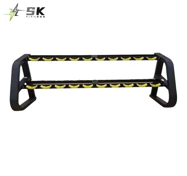 dumbells rack 10. pairs 0