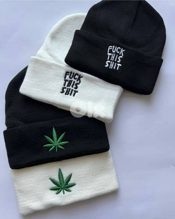 طاقية شتوية للبيع كل الكمية ٤٠٠ قطعة ، صناعة تركية 1