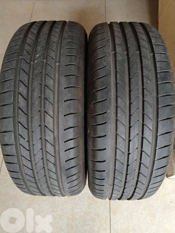 4 tires good year run flat 235/45/19 5