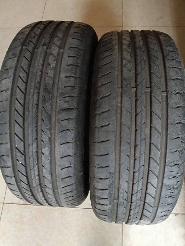 4 tires good year run flat 235/45/19 7