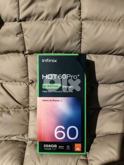 INFINIX HOT 60 PRO PLUS 256 UP TO 16GB