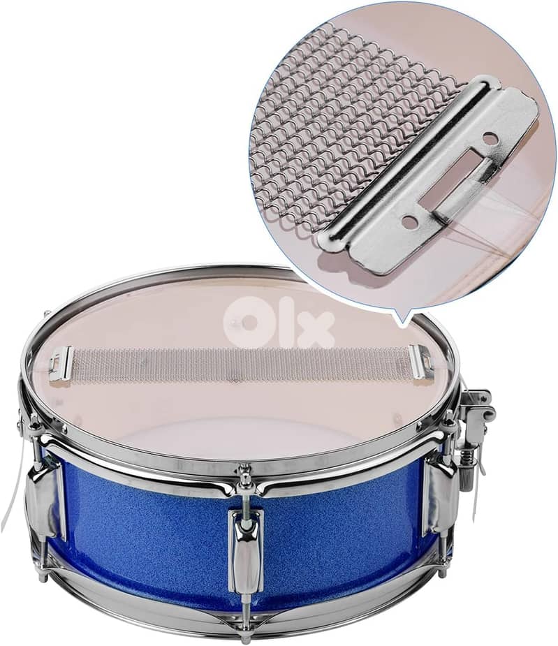 Power Beat 14 Inch Snare Drum Head with Drumsticks and Shoulder Strap 4
