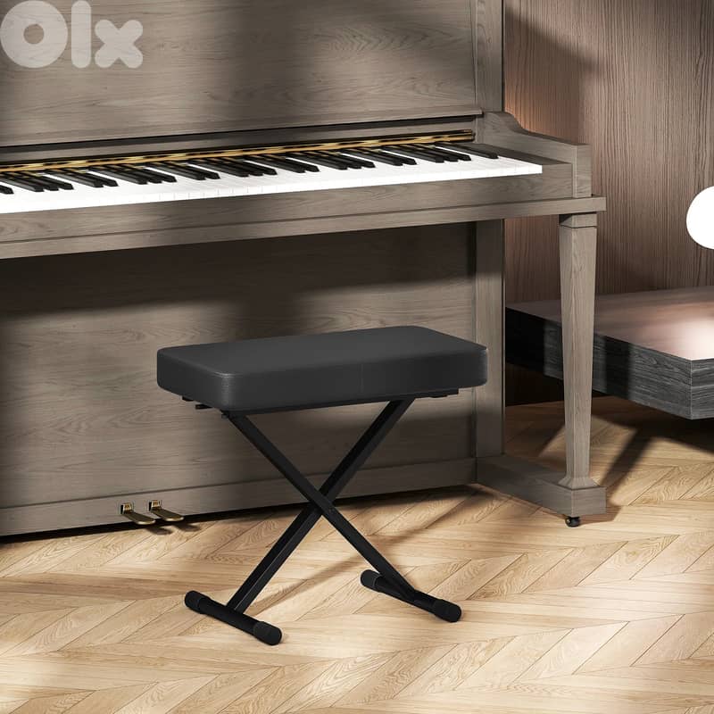 Rectangular Piano Bench 3