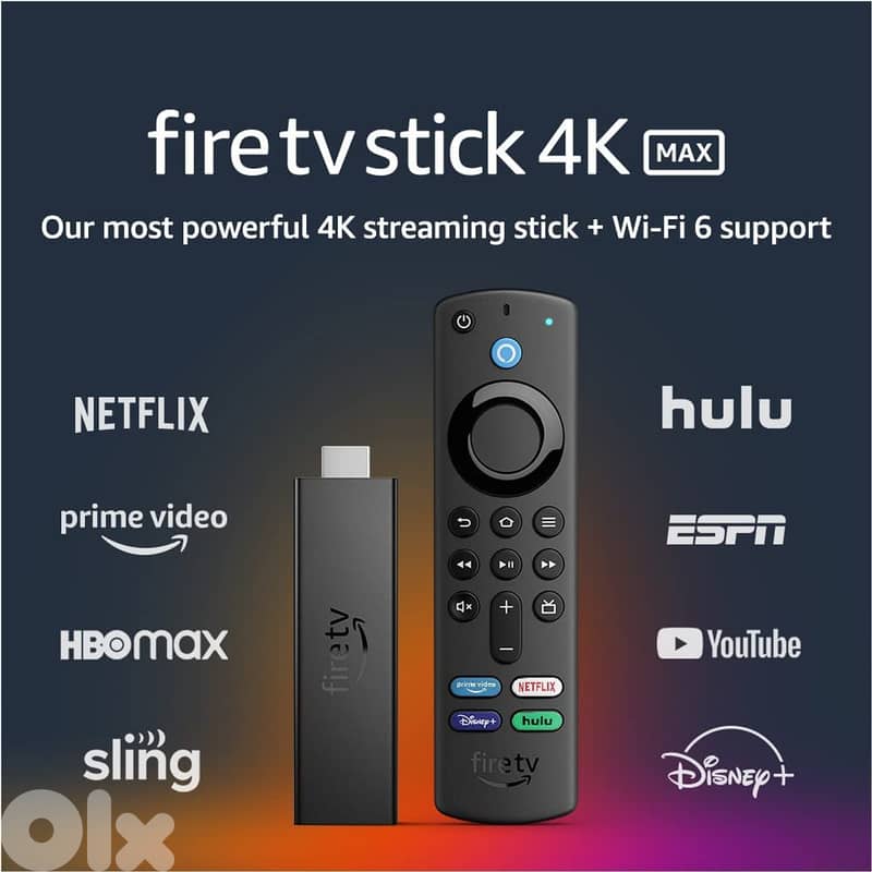 Amazon Fire TV Stick 4K MAX 1