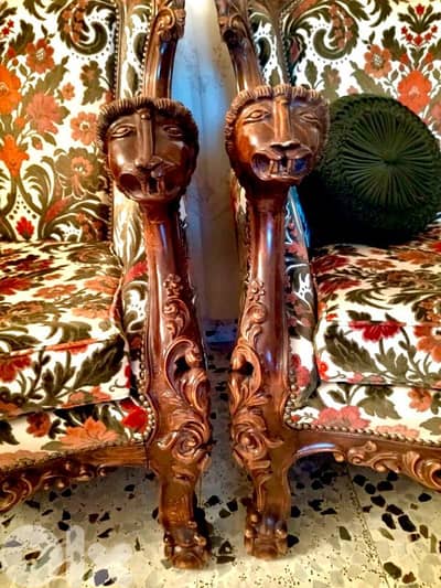 صالون ملكي حفر سباع