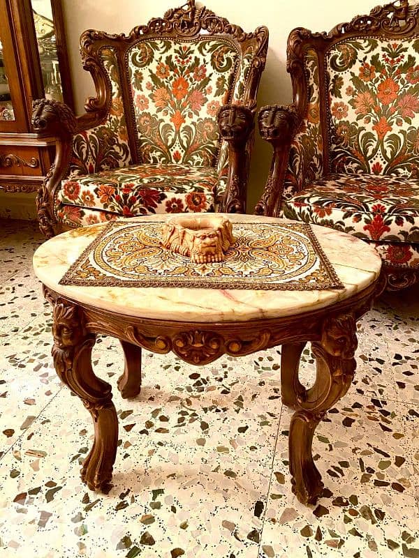 صالون ملكي حفر سباع 5