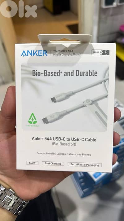 Anker 544 usb-c to usb-c 6ft white