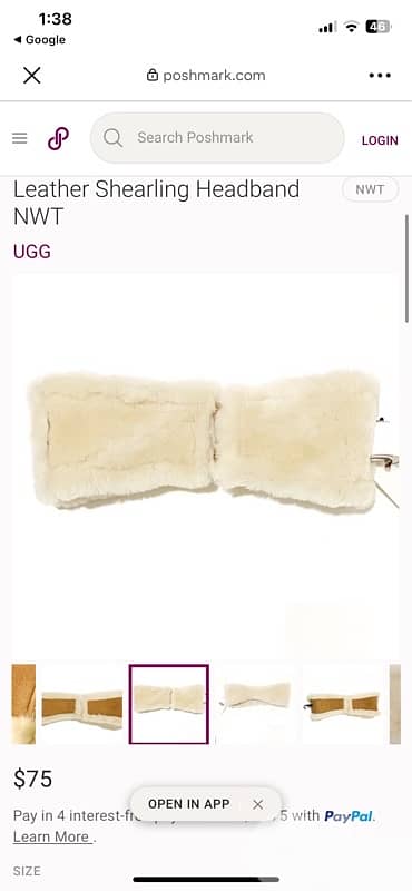 UGG headband 1