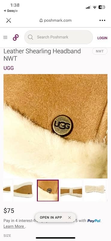 UGG headband 2