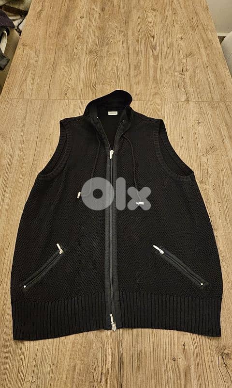 cotton gilet for men 0
