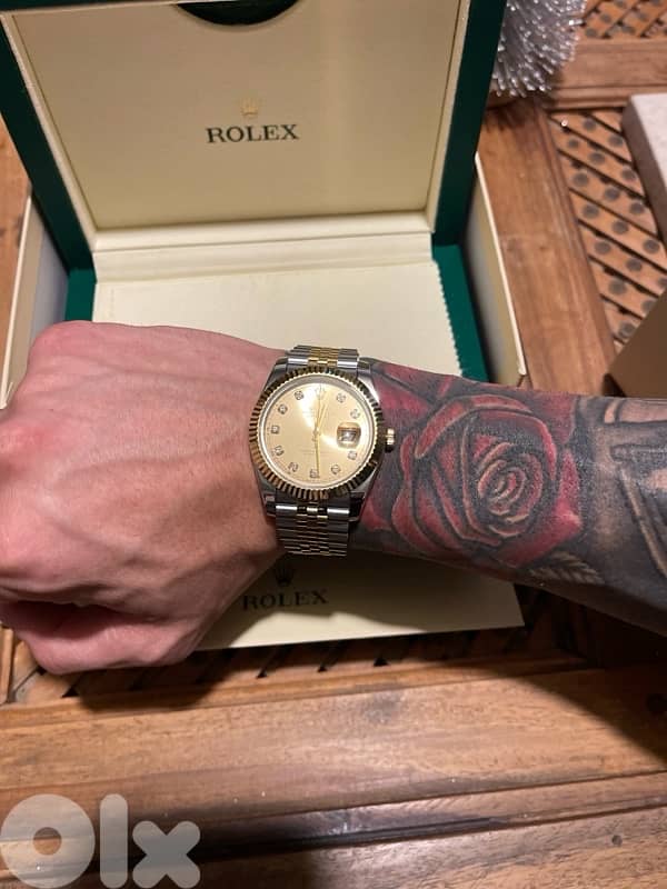 Rolex DATEJUST swiss clone 1.1 2