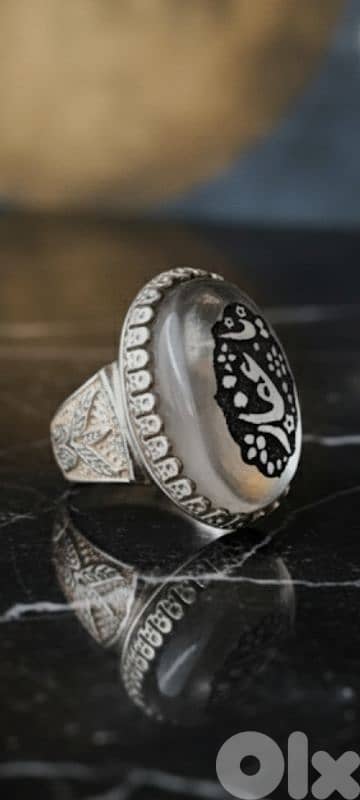 Silver Dor Najafi Ring |خاتم فضة دو نجفي