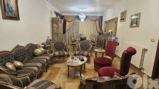 antique living room and dining room