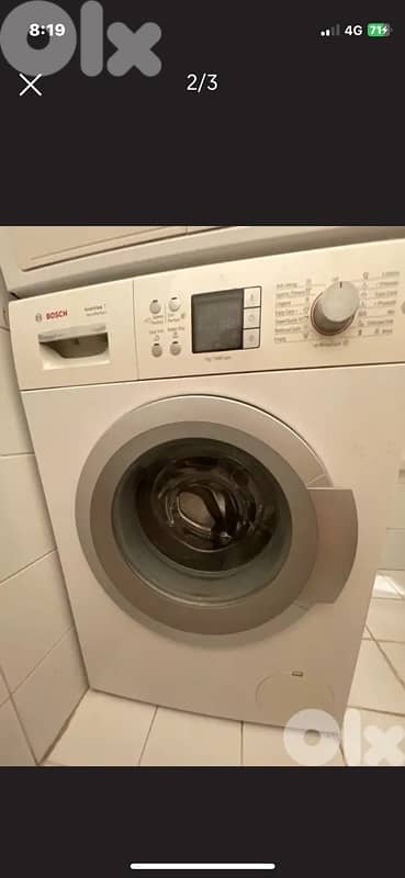combo Bosch Washing machine+ dryer 1