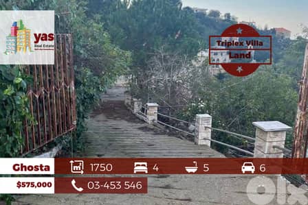 Ghosta 1750m2 | 500m2 Tripex Villa | Calm Area | Private Street | SD