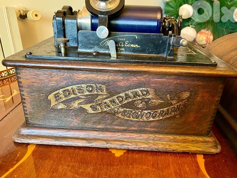 Rare Edison Phonograph mod. 1892 0