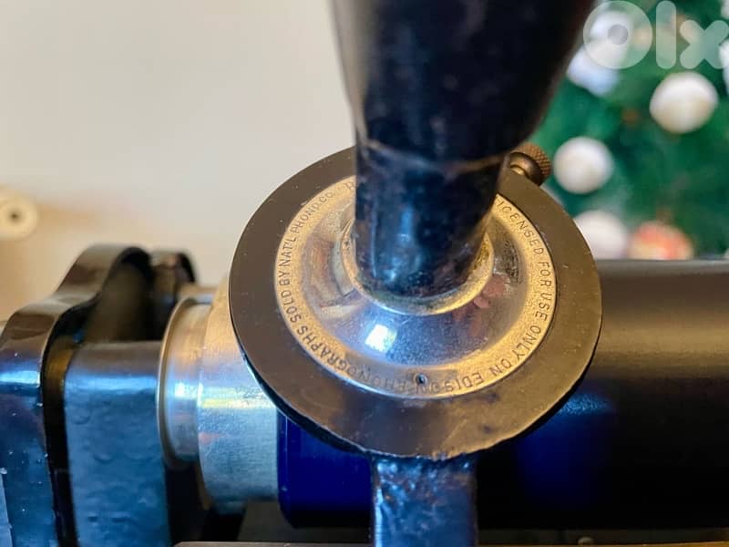 Rare Edison Phonograph mod. 1892 5