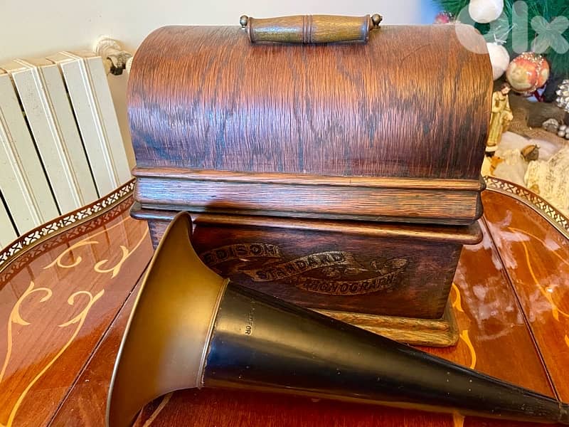 Rare Edison Phonograph mod. 1892 6