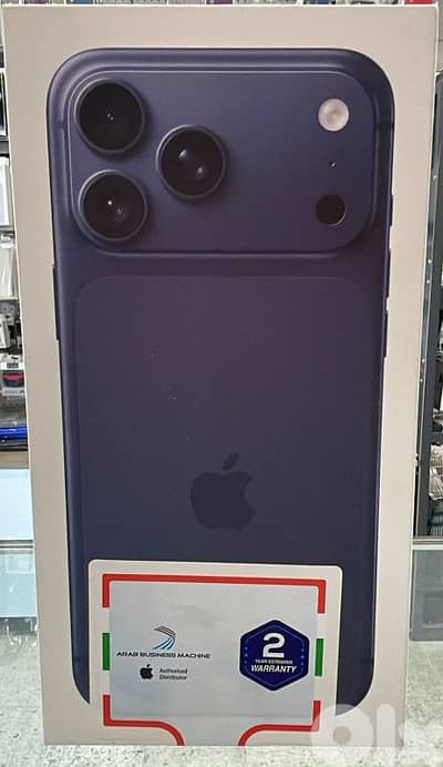 IPHONE 17 PROMAX 256GB SIM+ESIM 2YEARS WARRANTY