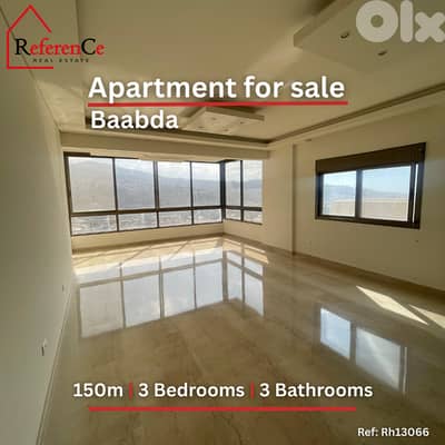 Decorated apartment in Baabda for sale شقة مزينة للبيع في بعبدا