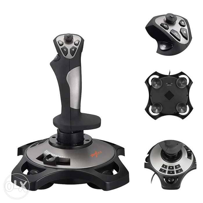 PXN-2113 USB Flight Simulator Stick PC Joystick Controller Gamepad 0