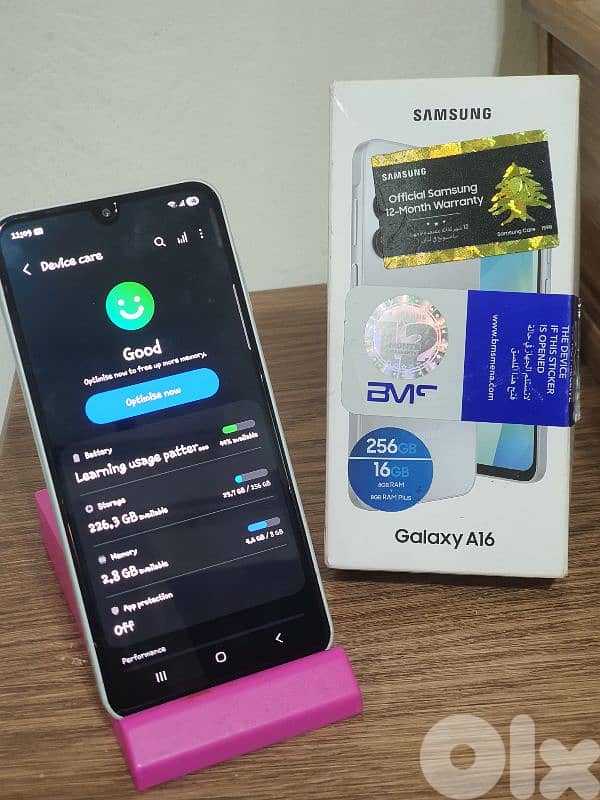 A16 256gb 16 ram Mwjoud bi rmeileh 0