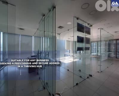 250 SQM Office for Rent, spacious , Sin El-Fil/سن الفيل REF#GA129232