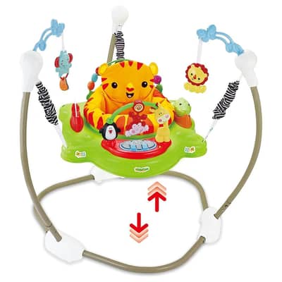 Family Jumperoo Activity Center with Music - مركز أنشطة القفز للأطفال