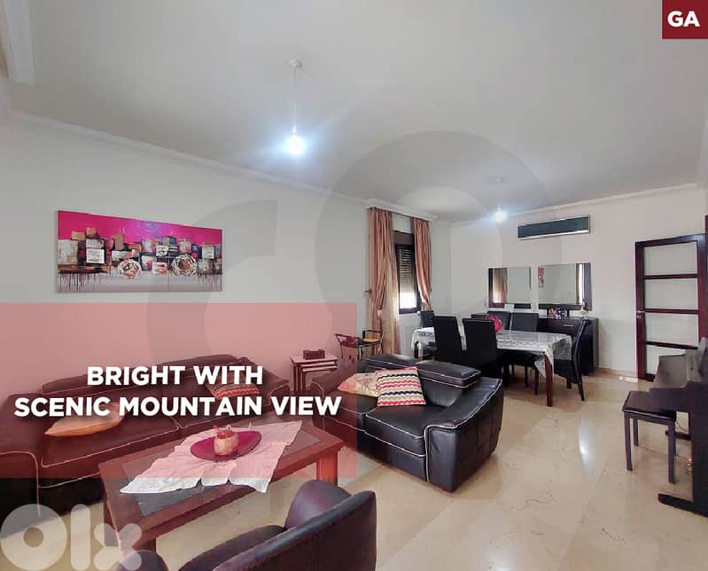 Elegant Apartment -Mountain & Beirut Views in Mansourieh REF#GA129237 0