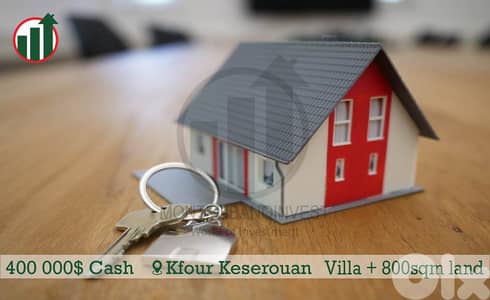 Villa For Sale in Kfour !!!