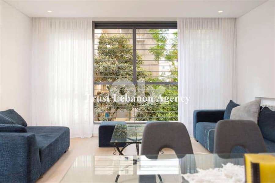 شقة مفروشة للايجار في الاشرفية Furnished apartment in Achrafieh 0