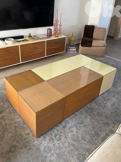 Modular Coffee Table Set (5 Pieces)
