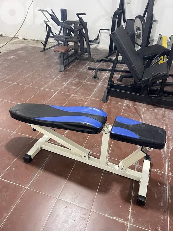 Adjustable bench like new 4