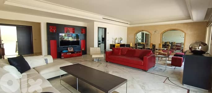 FURNISHED APT IN CARRE D'OR ACHRAFIEH | TERRACE | SEA VIEW | ACR-1011