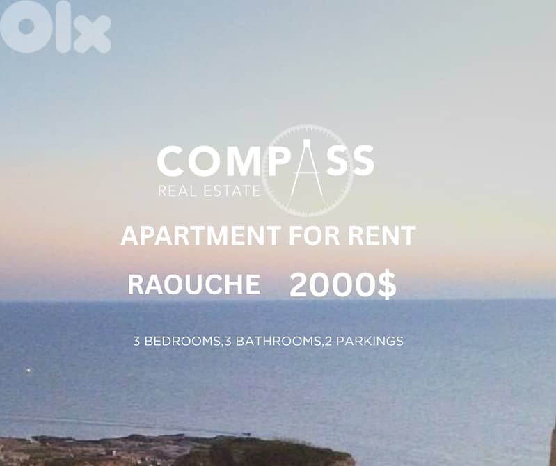 Apartment FOR RENT Raouche 0